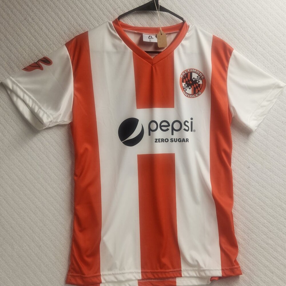 1227 - Baltimore Orioles M Soccer Jersey